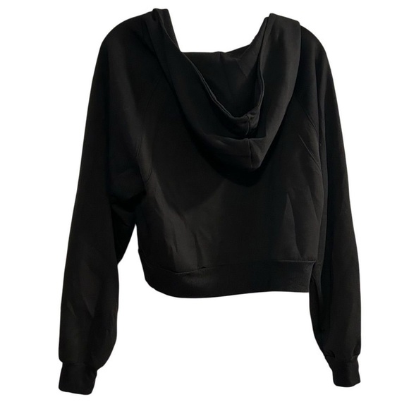 PAC 1980 Unisex Black Half Zip Pullover Hoodie Medium - Picture 3 of 7